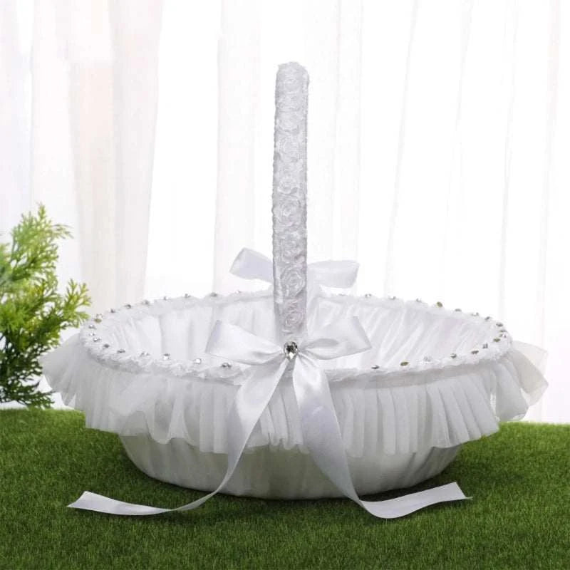 Flower Girl Baskets for Weddings Large Wedding Baskets for Flower Girl