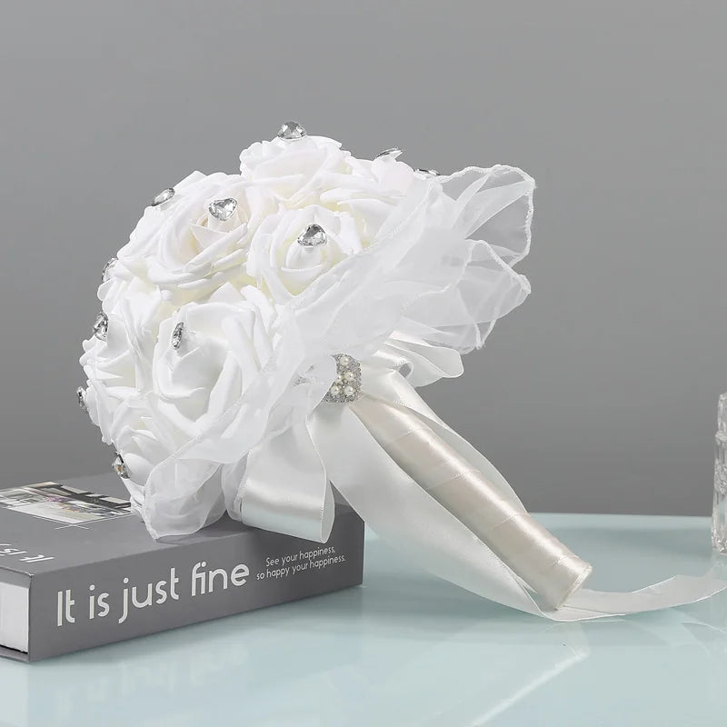 Bride Bridesmaid Wedding 1 bouquet of wedding flowers, bridal shower W