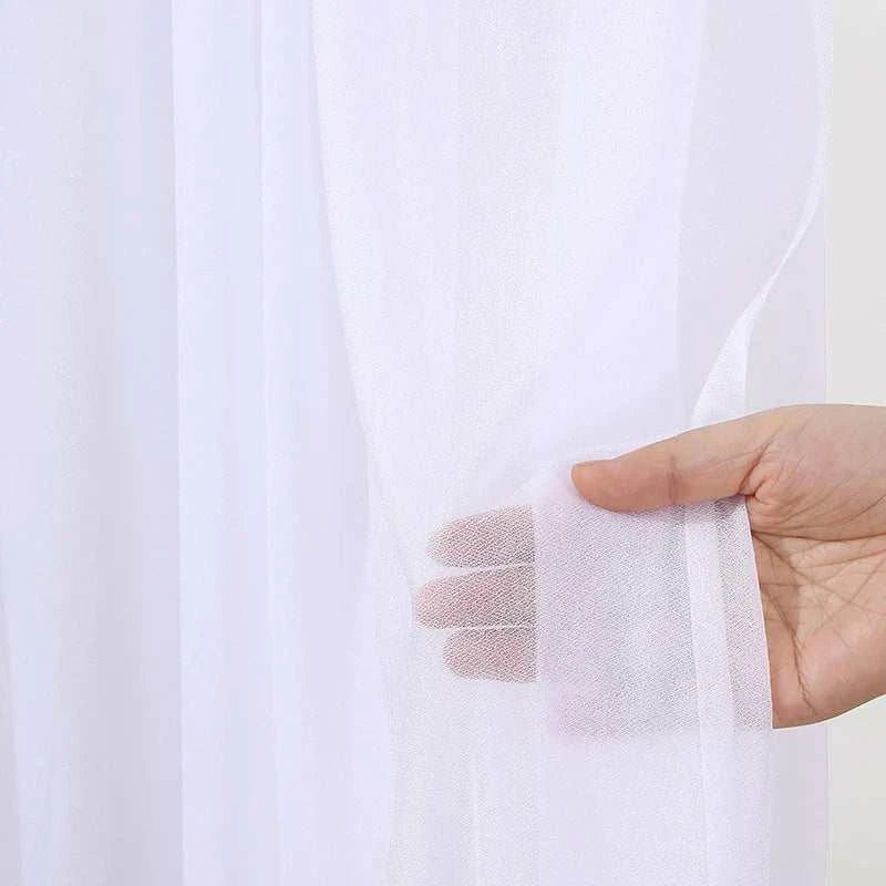 5/10m Wedding Arch Drapes Decorations Sheer Curtains Wedding Backdrop