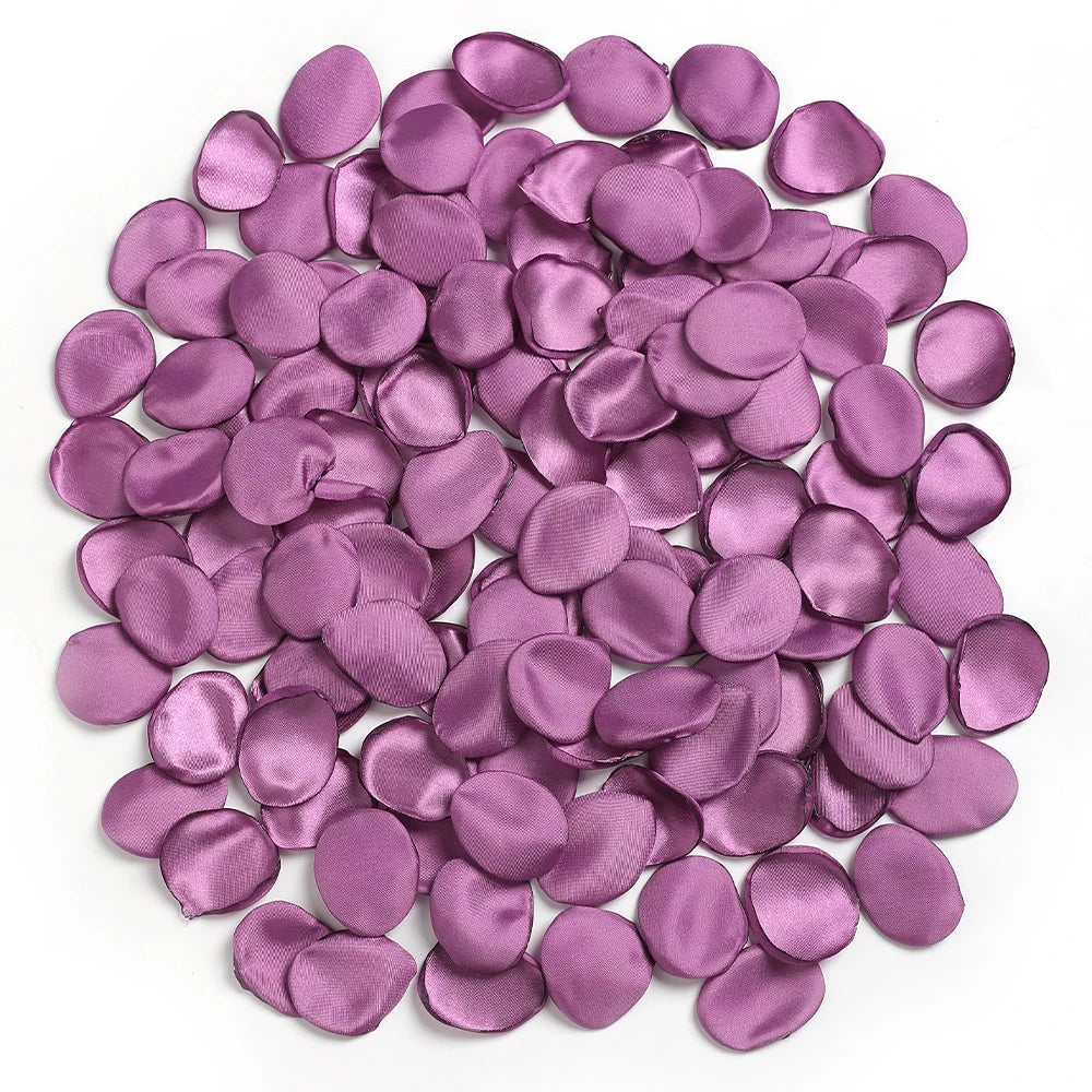 100/200/300Pcs Artificial Petals Rose Fake Flower Home Room Wedding Setting Decoration Valentine's Day Gift Scene Gift Accessory