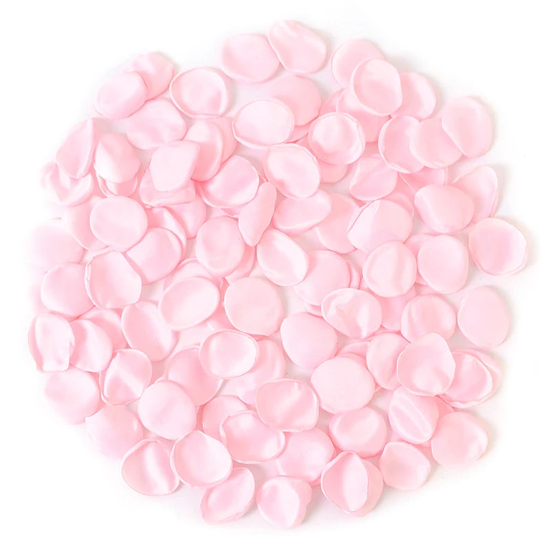 100/200/300Pcs Artificial Petals Rose Fake Flower Home Room Wedding Setting Decoration Valentine's Day Gift Scene Gift Accessory