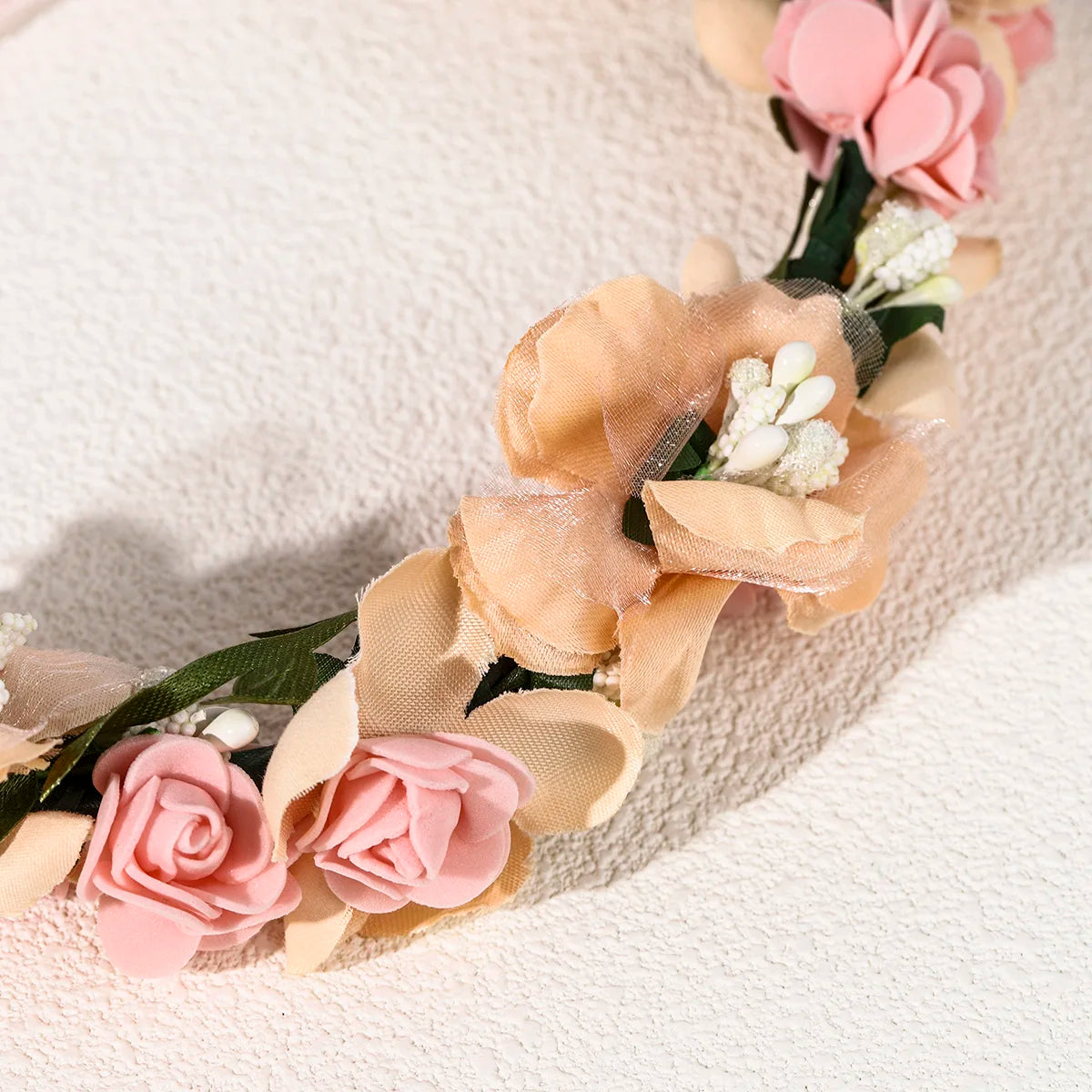 Boho Bridal Floral Hair Crown