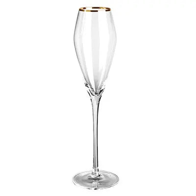 Champagne Flute Glasses Cocktail Glasses Elegantly Designed Hand Blown