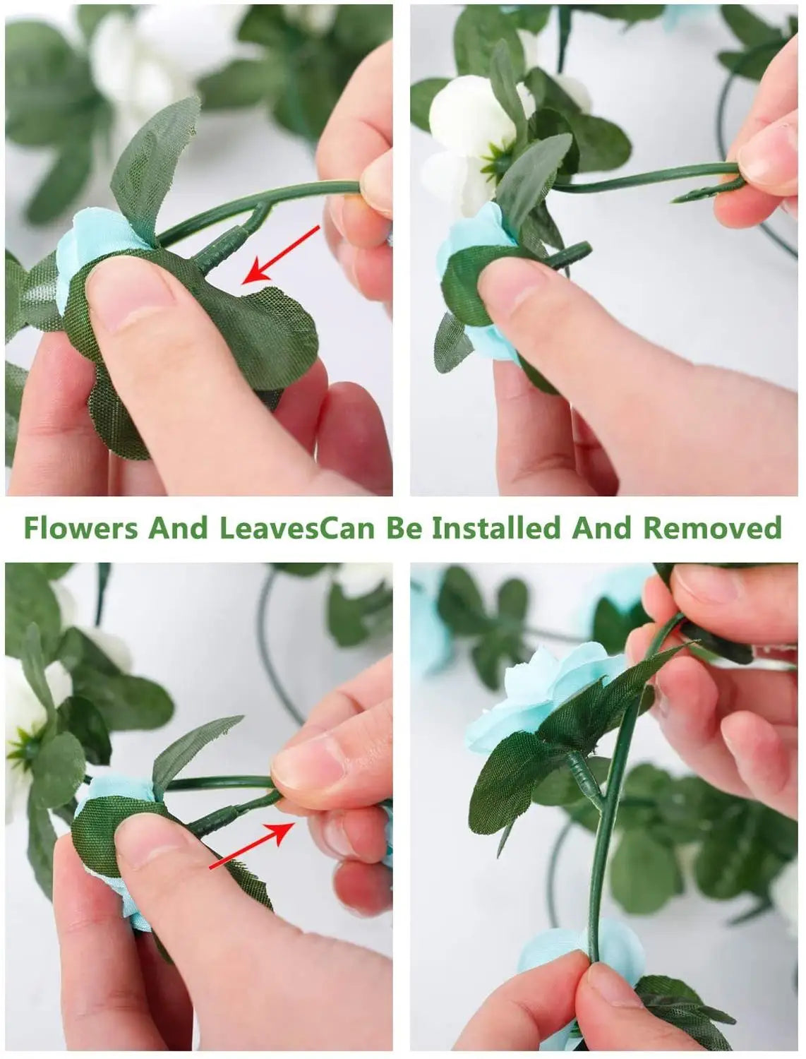 Floral Garland Set for Wedding Decor