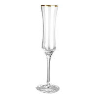 Champagne Flute Glasses Cocktail Glasses Elegantly Designed Hand Blown