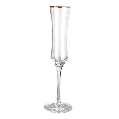 Champagne Flute Glasses Cocktail Glasses Elegantly Designed Hand Blown