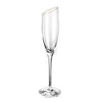 Champagne Flute Glasses Cocktail Glasses Elegantly Designed Hand Blown
