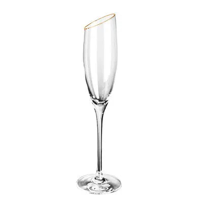Champagne Flute Glasses Cocktail Glasses Elegantly Designed Hand Blown