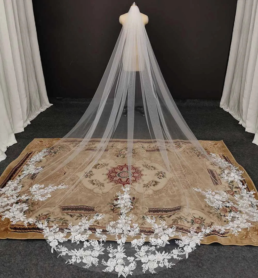 Royal Cathedral Lace Bridal Veil