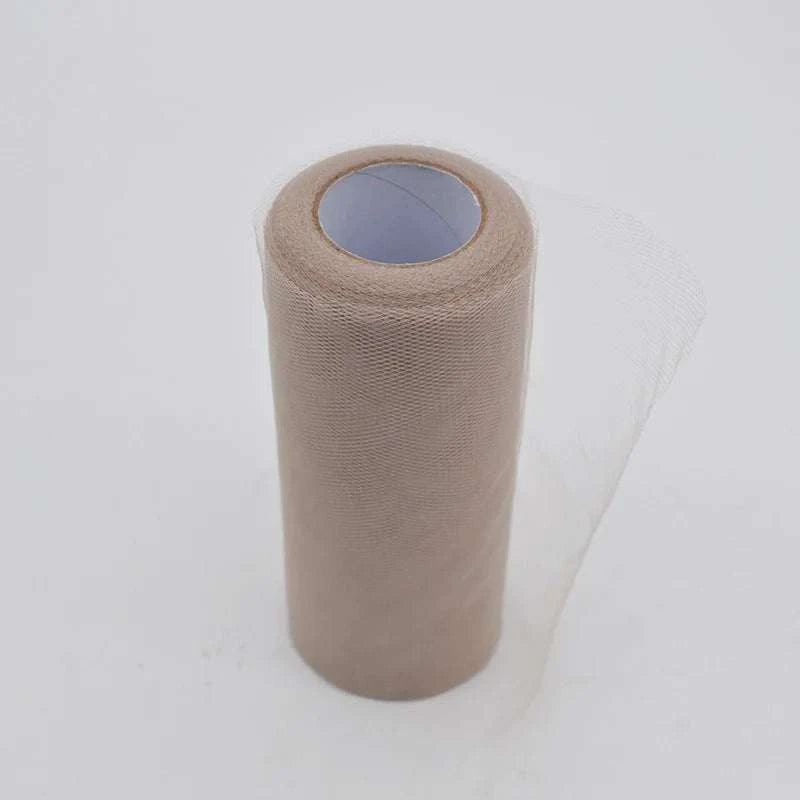 25Yards/Lot 6inch Tissue Tulle Roll Wedding Decoration Tutu Spool Craf
