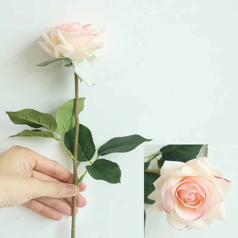 Real Touch Artificial Roses – 10 Piece Set