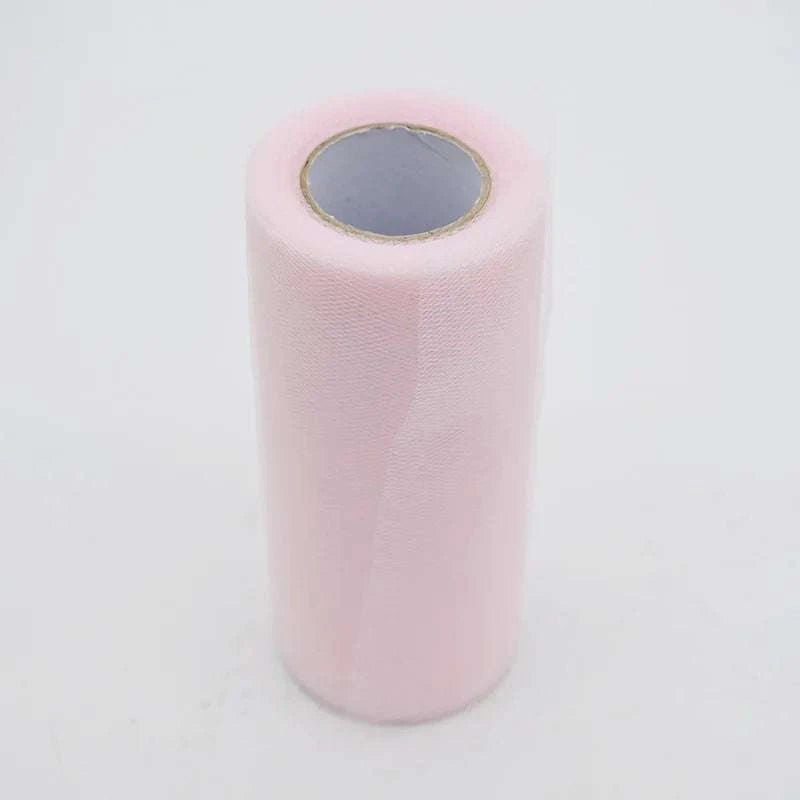 25Yards/Lot 6inch Tissue Tulle Roll Wedding Decoration Tutu Spool Craf