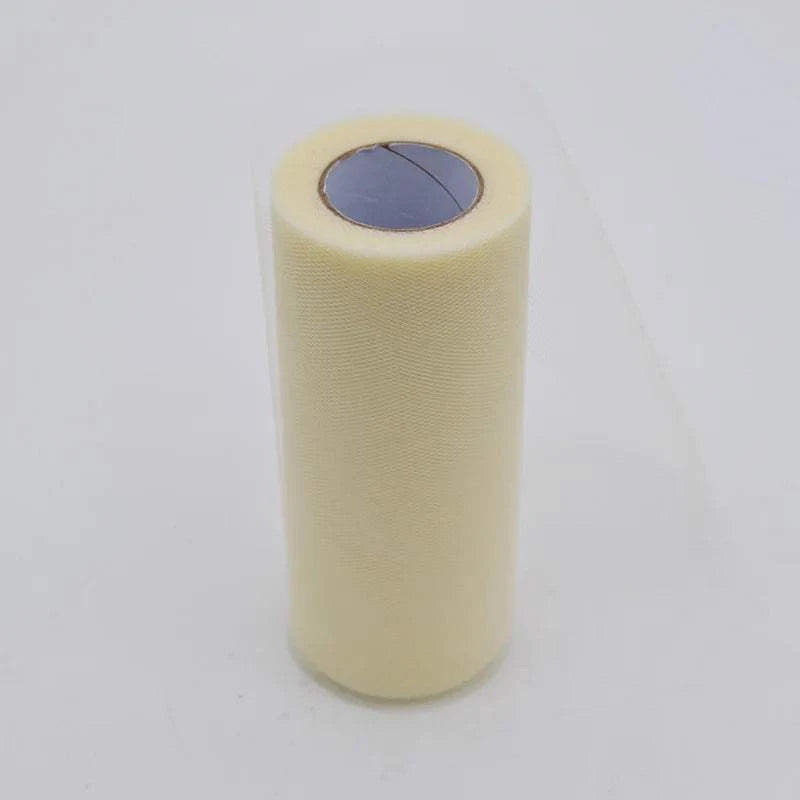 25Yards/Lot 6inch Tissue Tulle Roll Wedding Decoration Tutu Spool Craf