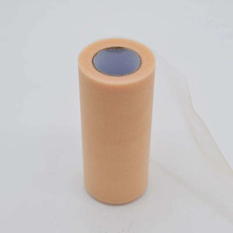 25Yards/Lot 6inch Tissue Tulle Roll Wedding Decoration Tutu Spool Craf