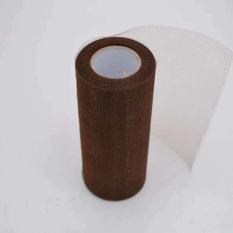 25Yards/Lot 6inch Tissue Tulle Roll Wedding Decoration Tutu Spool Craf