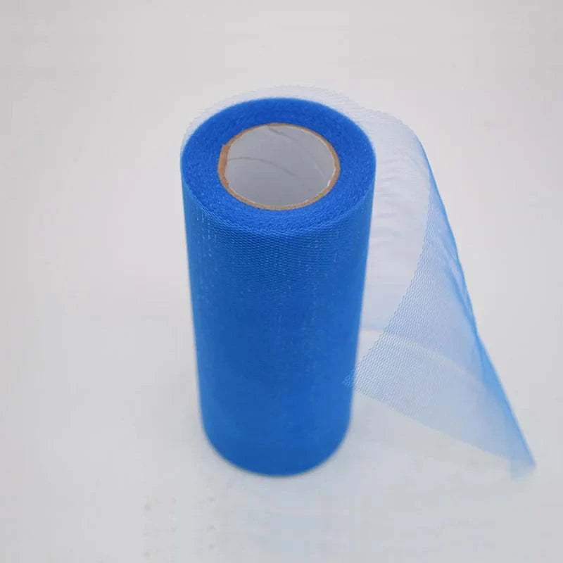 25Yards/Lot 6inch Tissue Tulle Roll Wedding Decoration Tutu Spool Craf