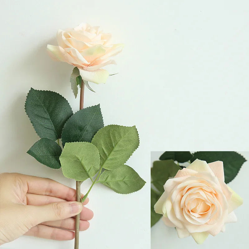 Real Touch Artificial Roses – 10 Piece Set