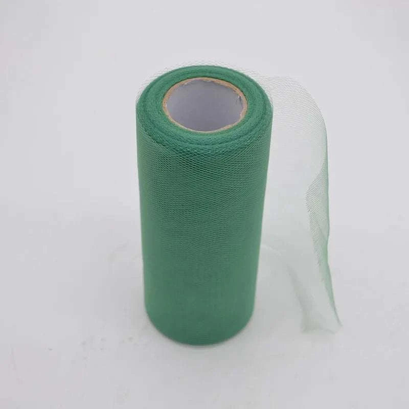 25Yards/Lot 6inch Tissue Tulle Roll Wedding Decoration Tutu Spool Craf