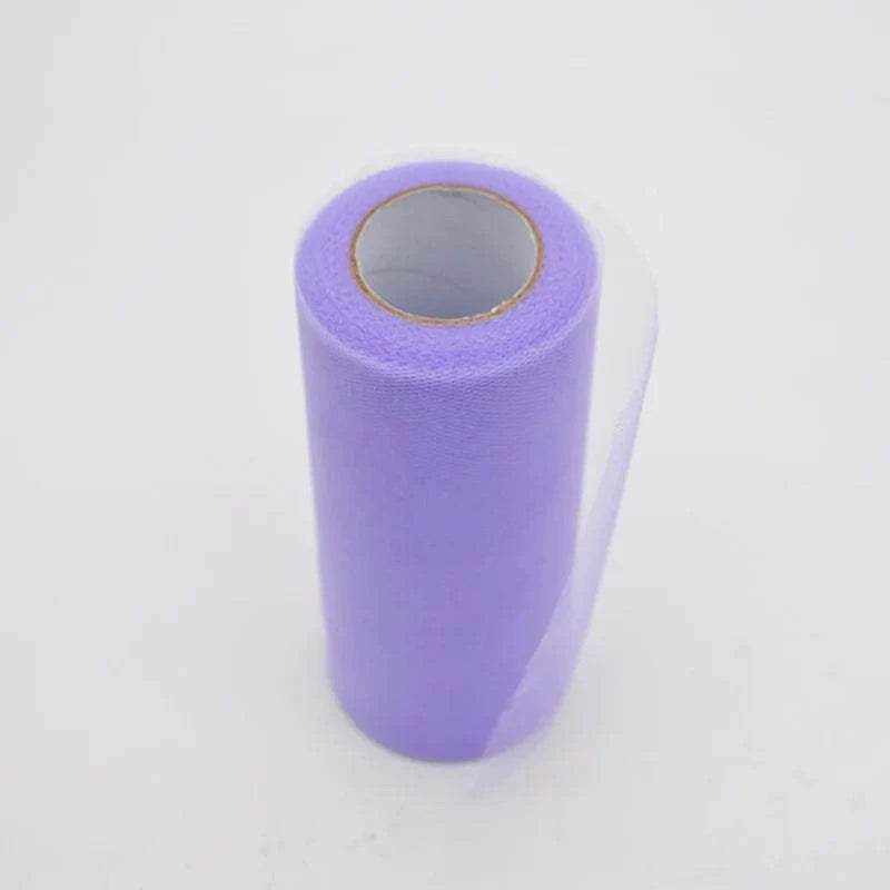 25Yards/Lot 6inch Tissue Tulle Roll Wedding Decoration Tutu Spool Craf