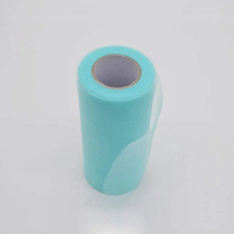 25Yards/Lot 6inch Tissue Tulle Roll Wedding Decoration Tutu Spool Craf