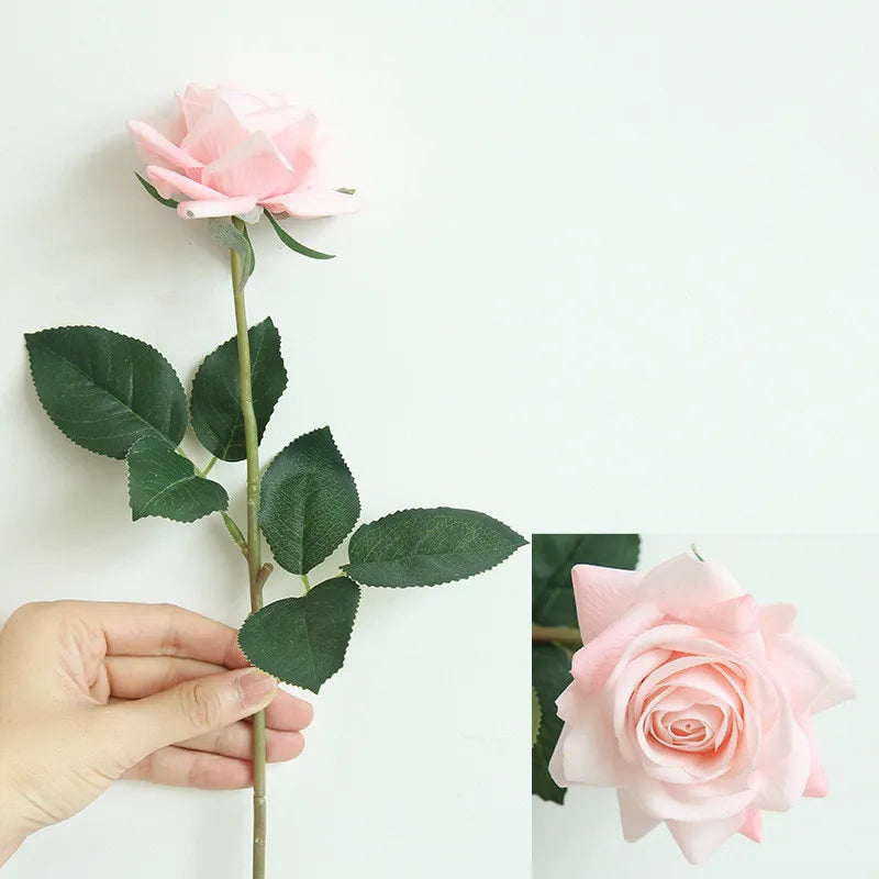 Real Touch Artificial Roses – 10 Piece Set