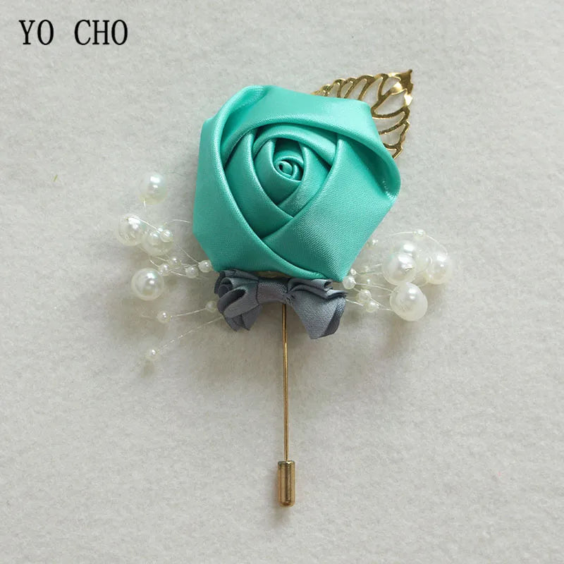 Rose Groom Wedding Boutonniere