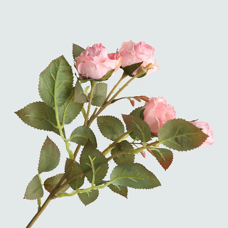 Vintage Five Rose Bouquet Stem