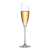 Champagne Flute Glasses Cocktail Glasses Elegantly Designed Hand Blown