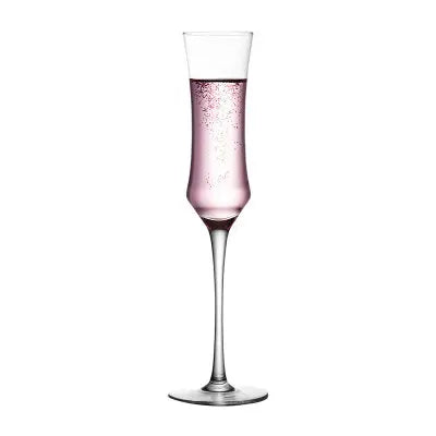 Champagne Flute Glasses Cocktail Glasses Elegantly Designed Hand Blown