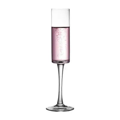 Champagne Flute Glasses Cocktail Glasses Elegantly Designed Hand Blown