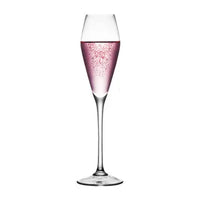 Champagne Flute Glasses Cocktail Glasses Elegantly Designed Hand Blown
