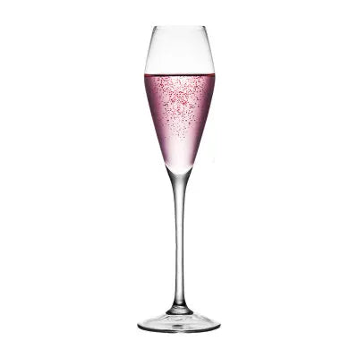 Champagne Flute Glasses Cocktail Glasses Elegantly Designed Hand Blown