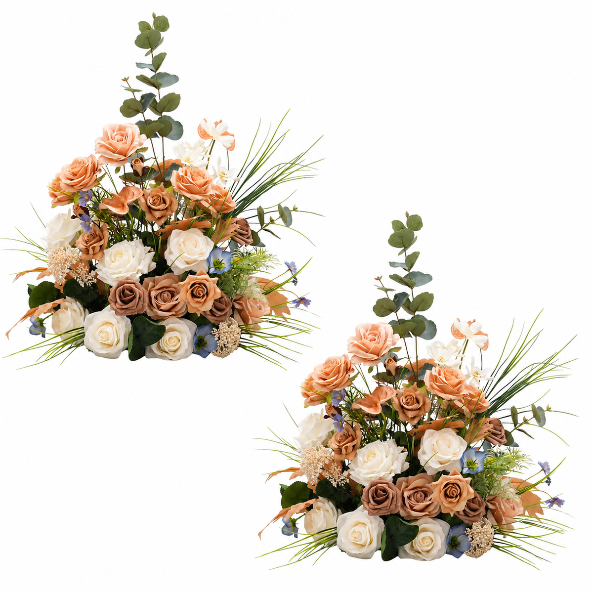 Lush Silk Floral Centerpiece Arrangement