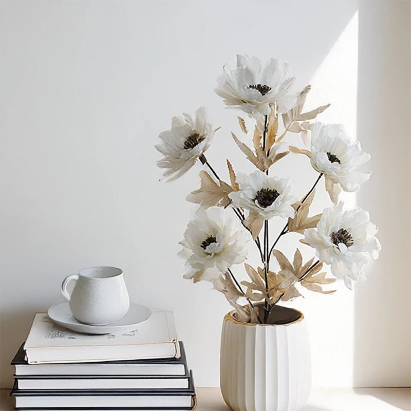 33in Artificial Dahlia Bouquet