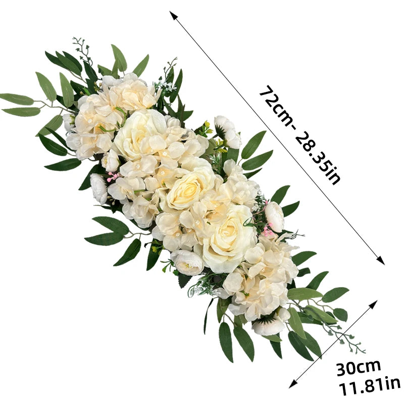 Silk Wedding Arch Flower Garland