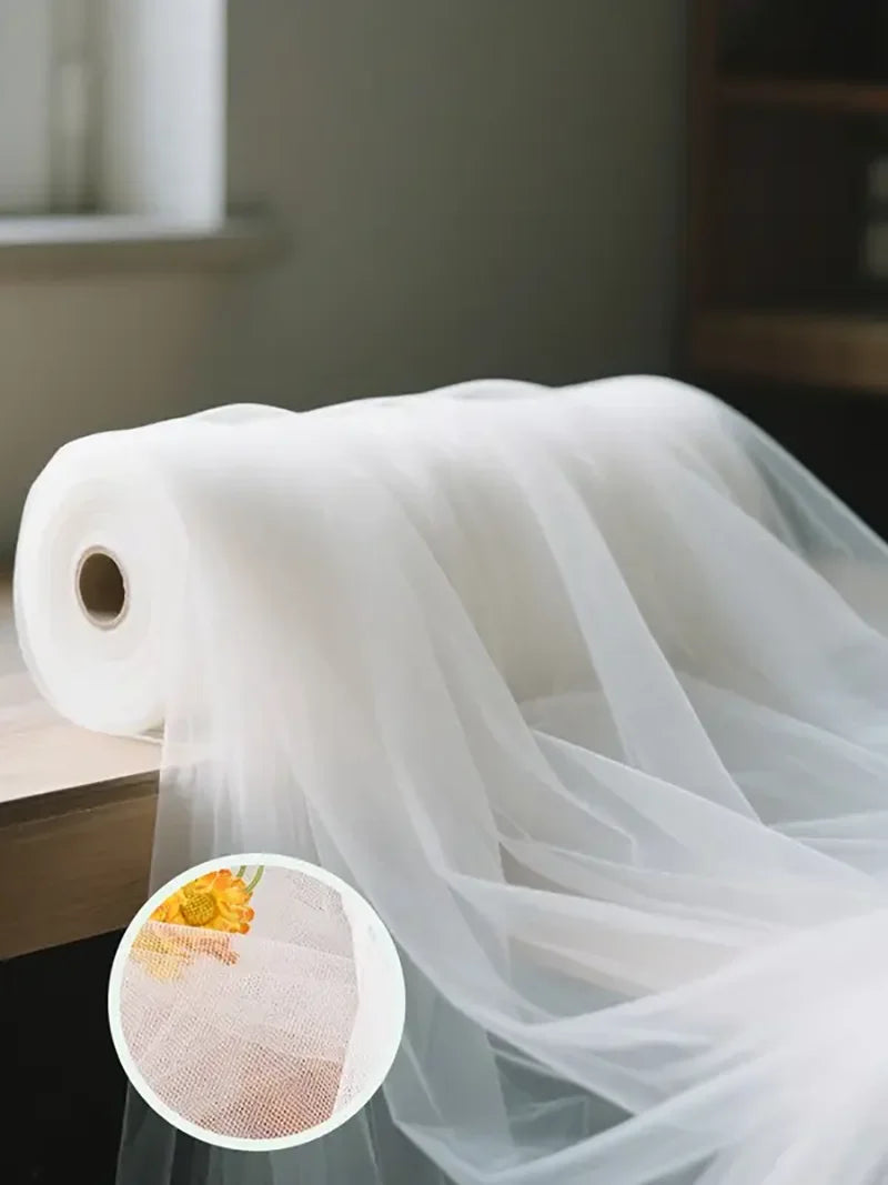 Soft Mesh Tulle Fabric for Event Decoration