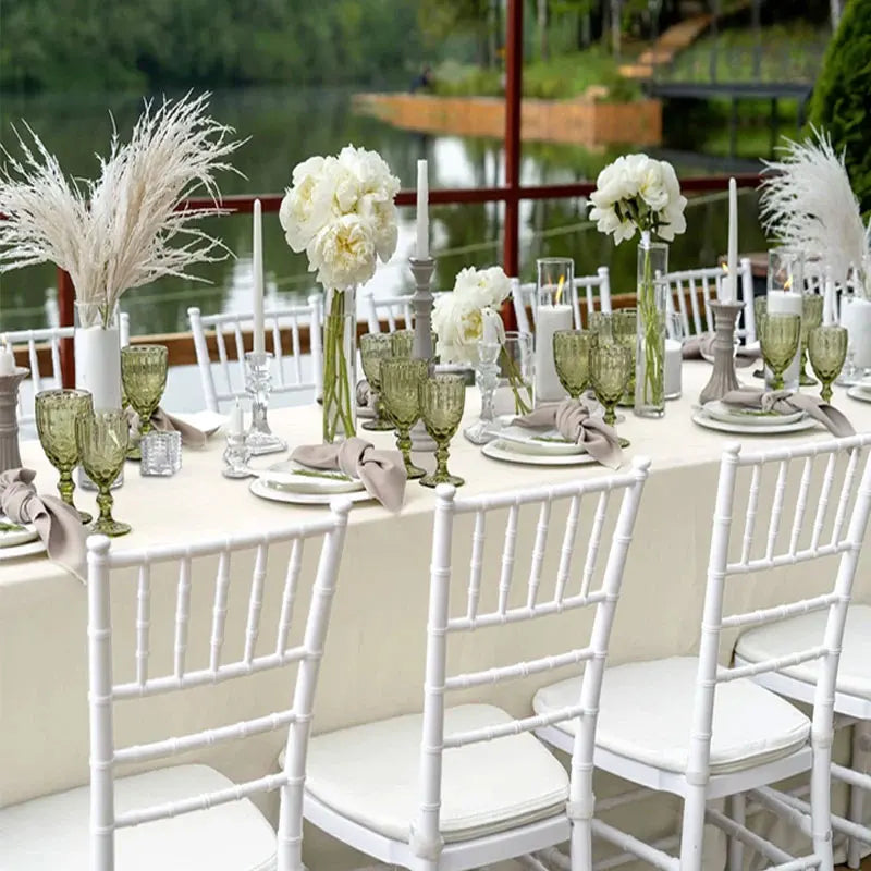 Elegant Satin Tablecloth Rectangle Wedding Table Cover
