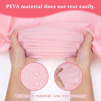 Plastic Table Cloth 54" x 72", Disposable Tablecloths Rectangle Table Cover, Plastic Table Cloths for Parties