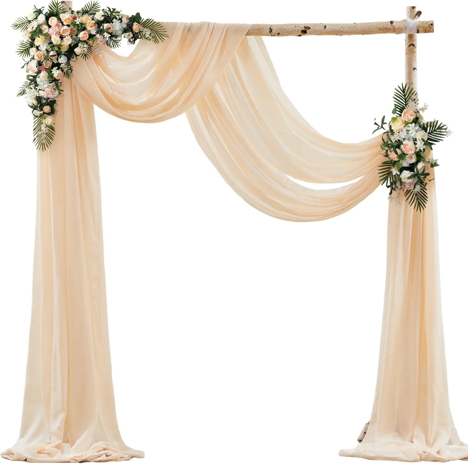 Soft Chiffon Drape for Backdrops, Arch or Table Runner
