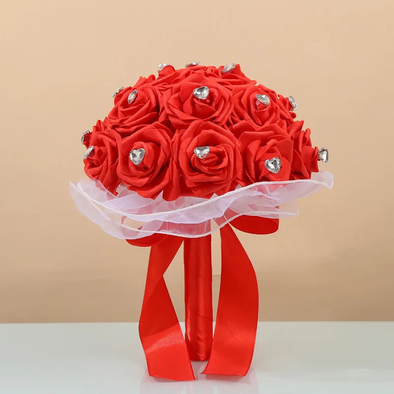 Bride Bridesmaid Wedding 1 bouquet of wedding flowers, bridal shower W