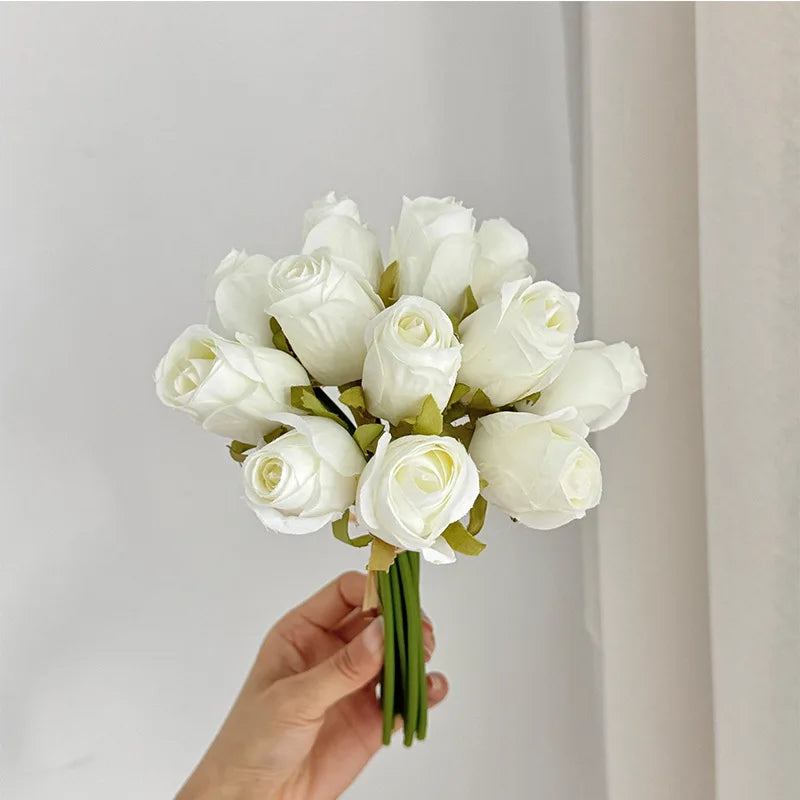 10in Handmade Rose Bouquet