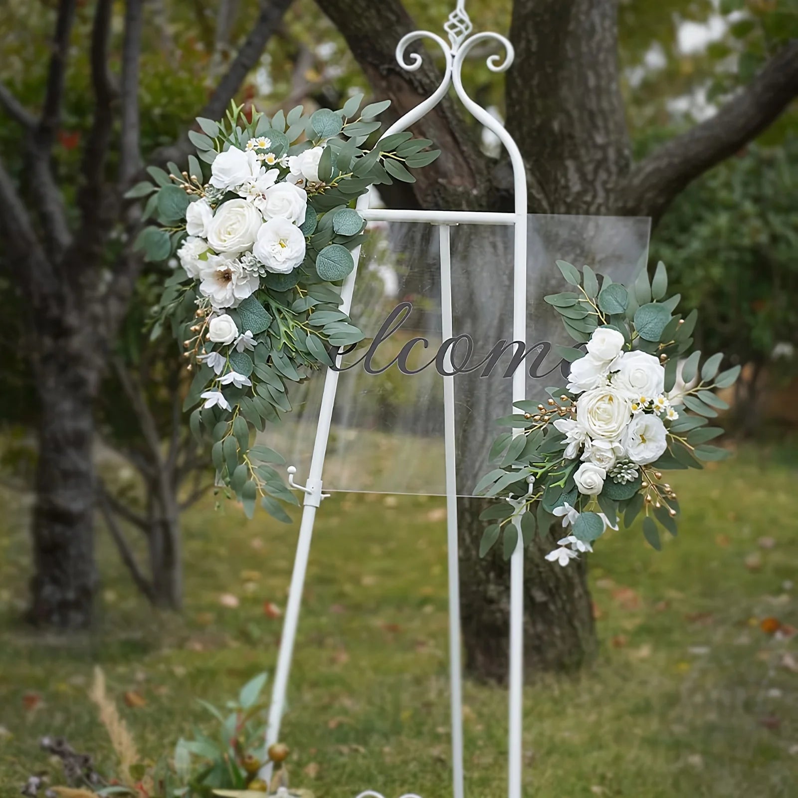 Decorative Wedding Floral Arrangement Backdrop Decor