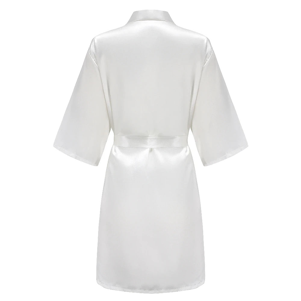 Kimono Satin Robes for the Wedding Party
