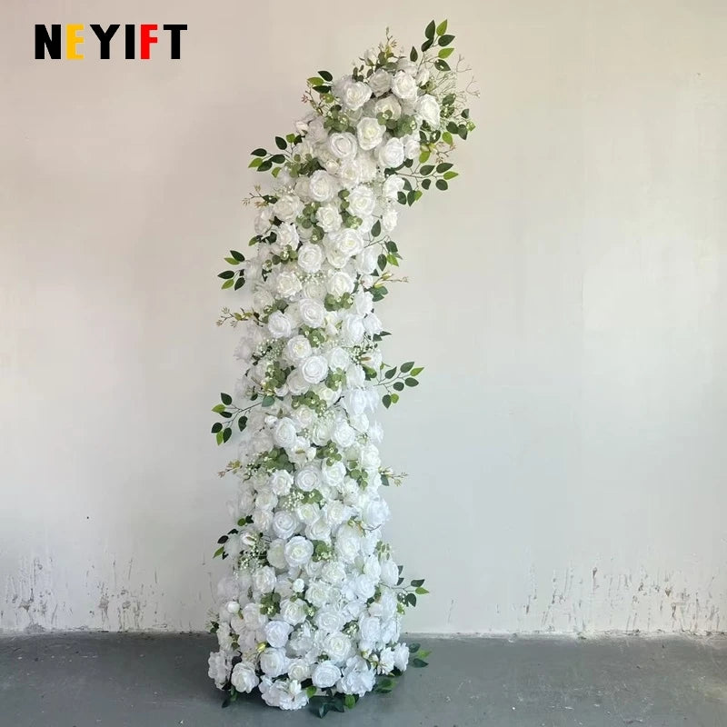 Peony Velvet Rose Floor Floral Arrangement Decor