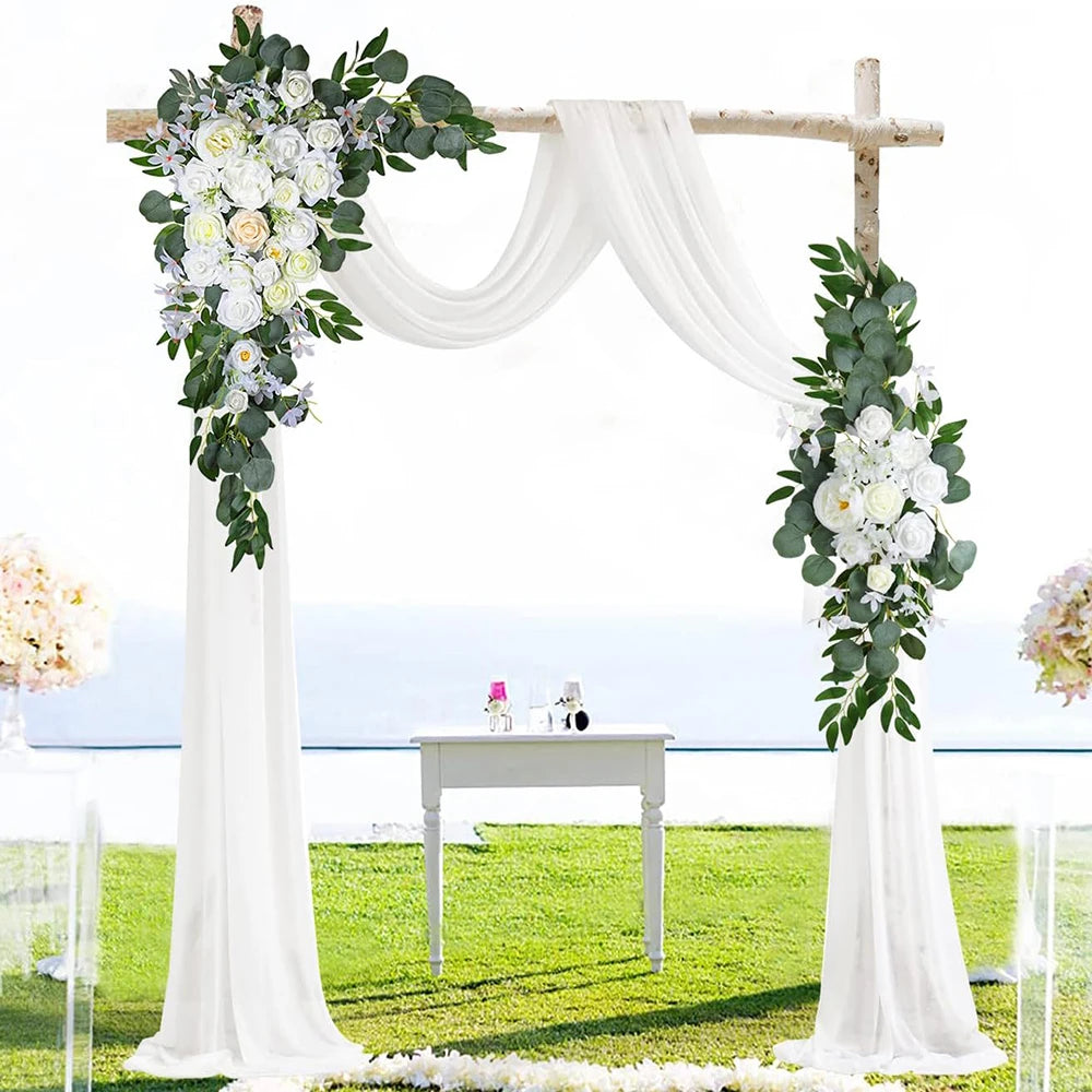 Arch Flower Swag Wedding Decoration Rose Floral