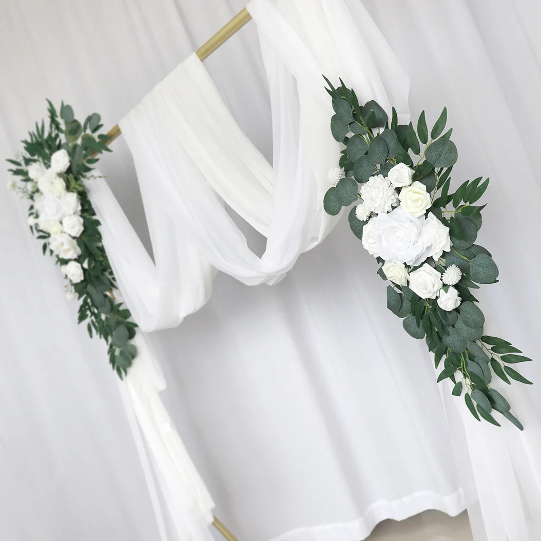 Arch Flower Swag Wedding Decoration Rose Floral