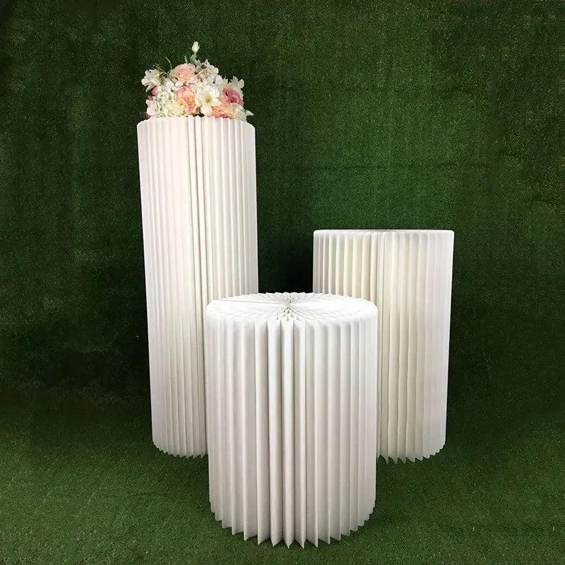 Twist Design Flower Stand Elegant Event Decor