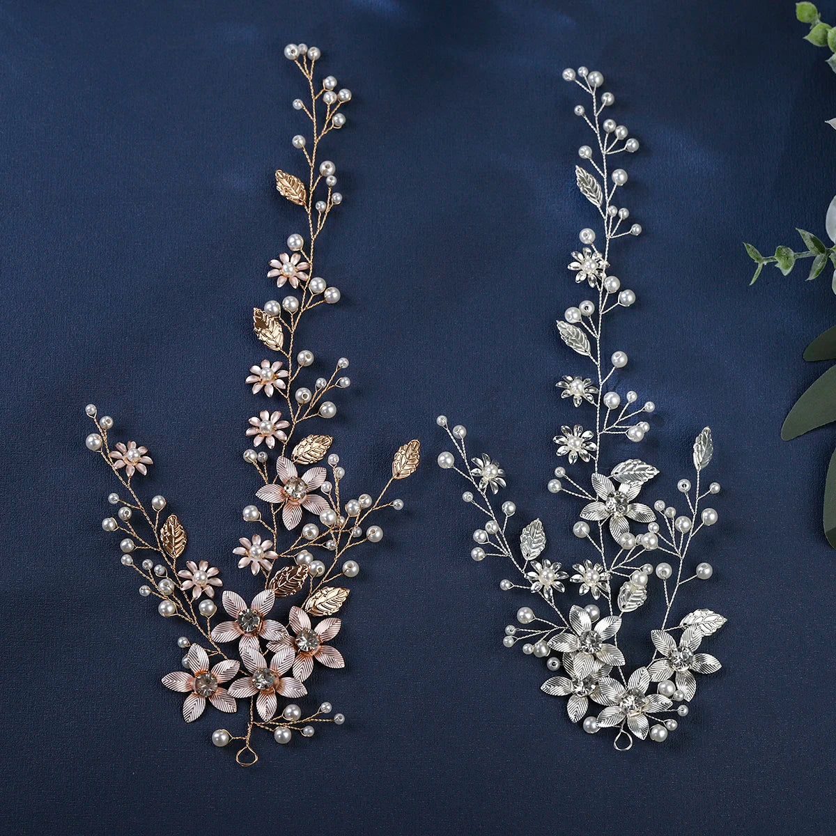 Pearl Rhinestone Bridal Headpiece