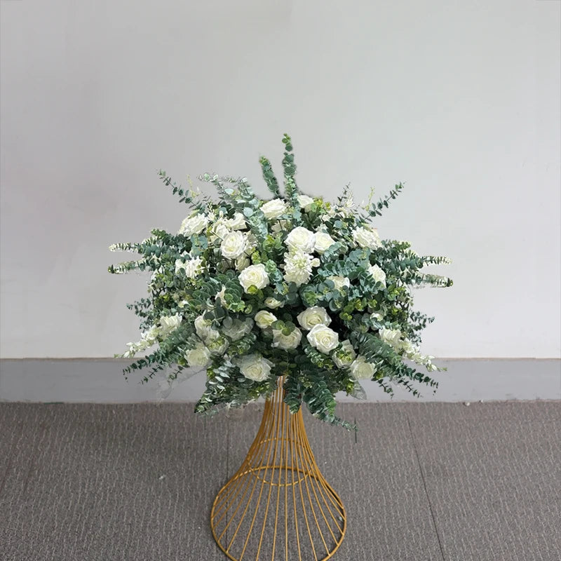 Premium Rose Flower Ball Event Decoration Piece