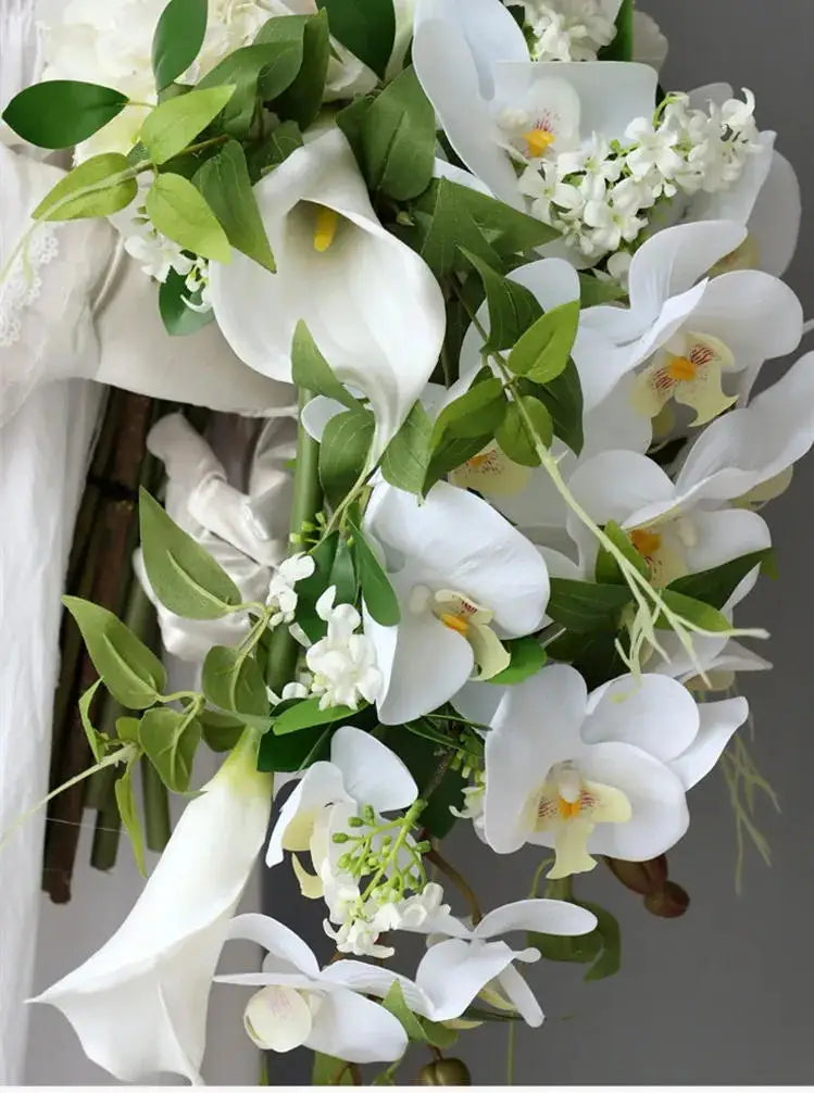 White Calla Lily Bridal Bouquet